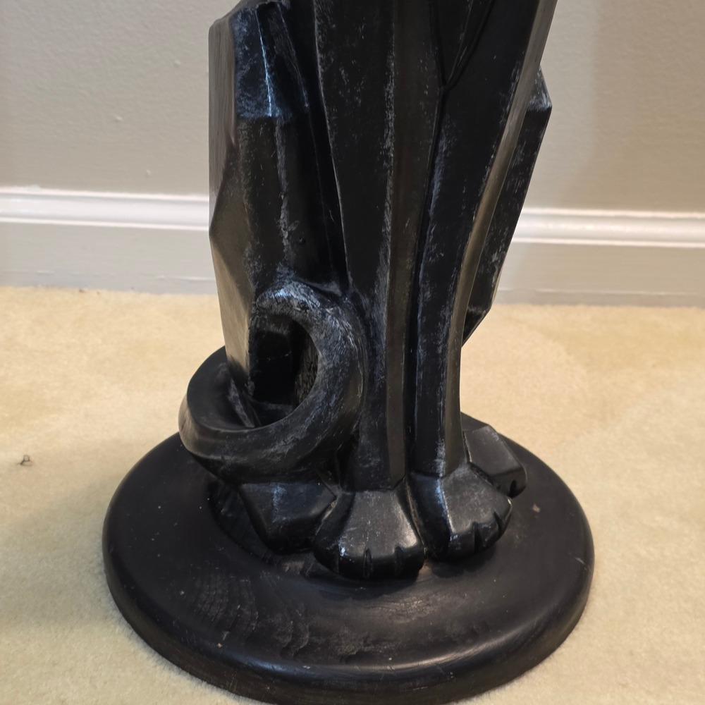 Vtg universal statuary corp. siamese Cat Statue Tall 24" MCM Floor Decor feline - Picture 9 of 16